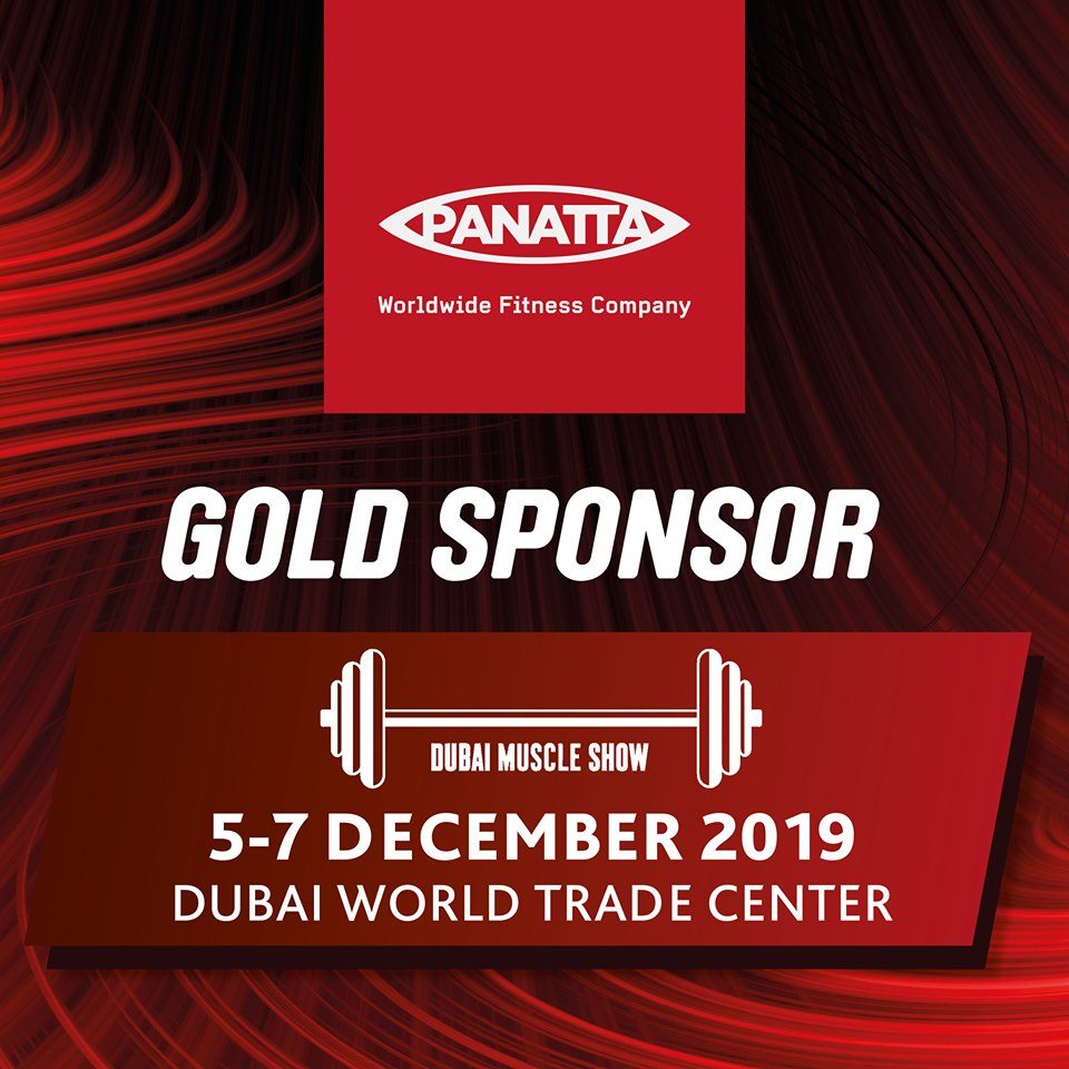Panatta Sport выступит Золотым Спонсором на Dubai Muscle Show