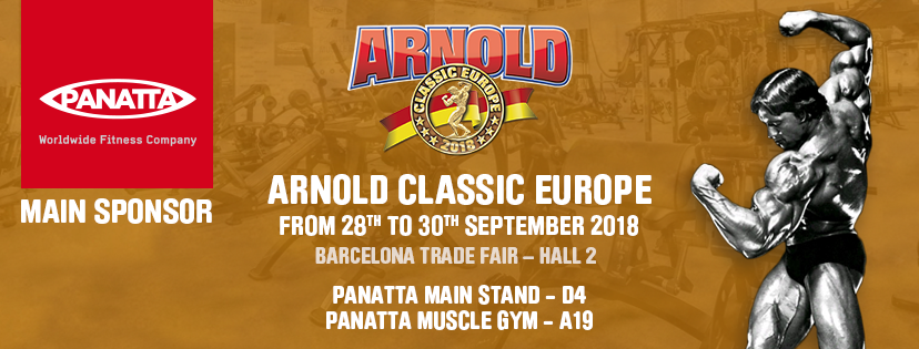 Panatta - генеральный спонсор Arnold Classic Europe 2018